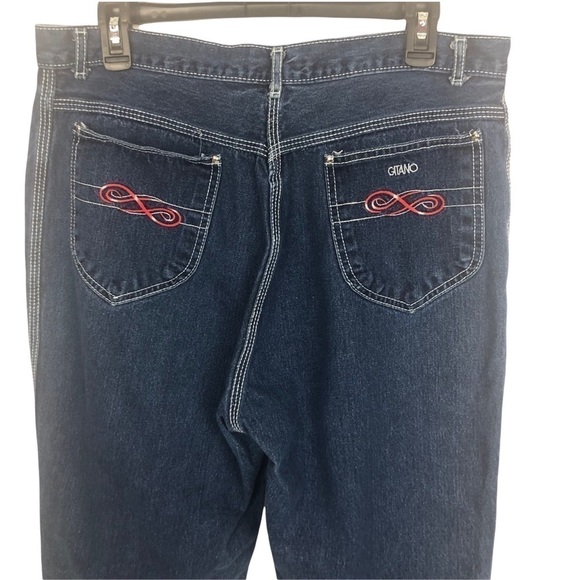 GITANO Women’s “Mom” Blue Jeans Size 20 Medium Wash Straight Leg - Picture 4 of 8